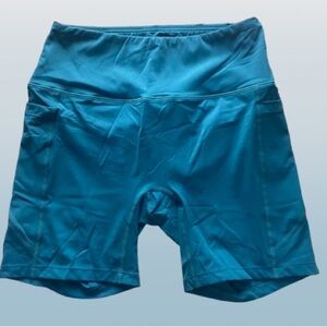 Willit Shorts, Size Small, Teal, 2 Pockets Athletic Bike